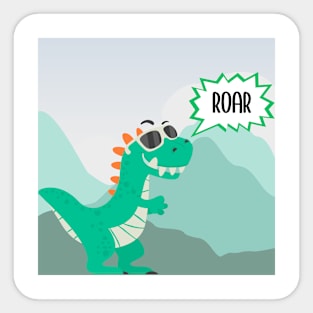 Roar Sticker